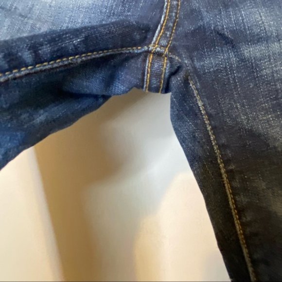 Current/Elliott The Stiletto Mid Rise Cropped Fitted leg Skinny Jeans Size 27 - Picture 7 of 12